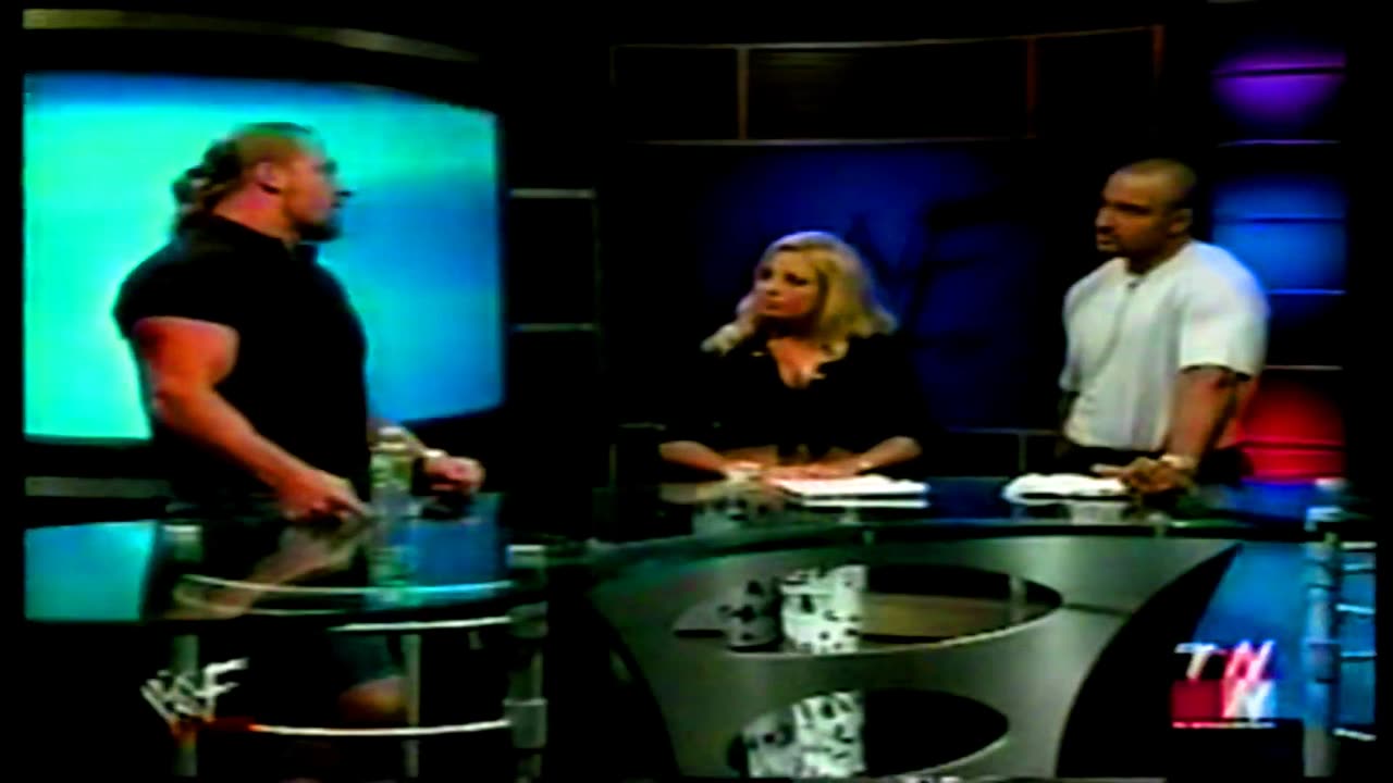 Triple H's Interview on WWF Excess Show! HD Video. August 25th, 2001.