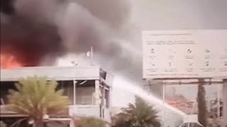 More footage of the Yemen airport damage from Israeli airstrikes