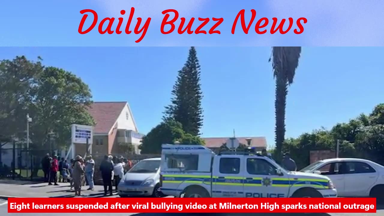Eight learners suspended after viral bullying video at Milnerton High sparks national outrage