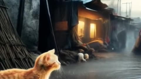 AI Video: Only dog lovers understand. ai cat funny dog lovecat catlike comedy
