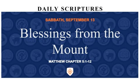 Blessings from the Mount