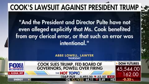 potentially dangerous act, former Fed Governor Lisa Cook may have opened the floodgates.