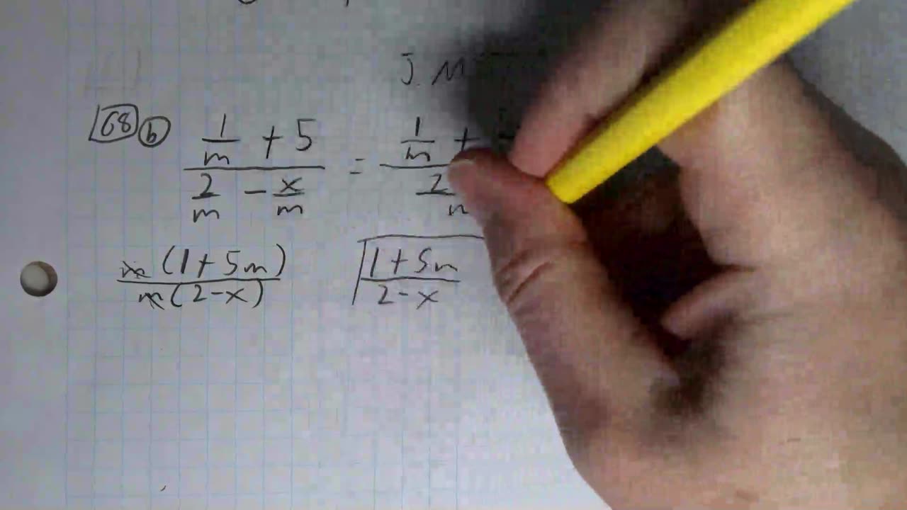 Saxon Algebra 1 Lesson 68 (b)