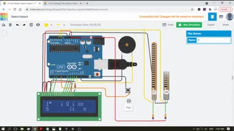 #Space Impact #Game on #Arduino With #Tinkercad #AeroArduino