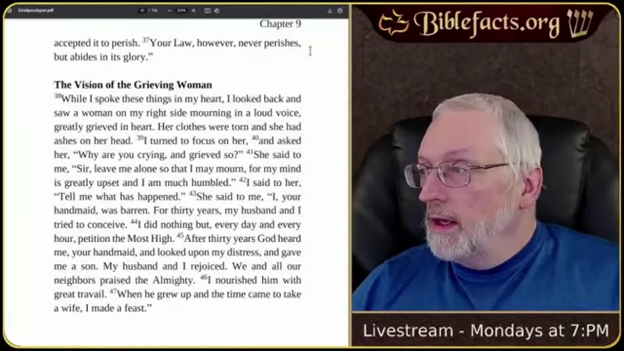 Ken Johnson (Bible Facts) - Ezra Apocalypse, ch 9 - Signs of the End