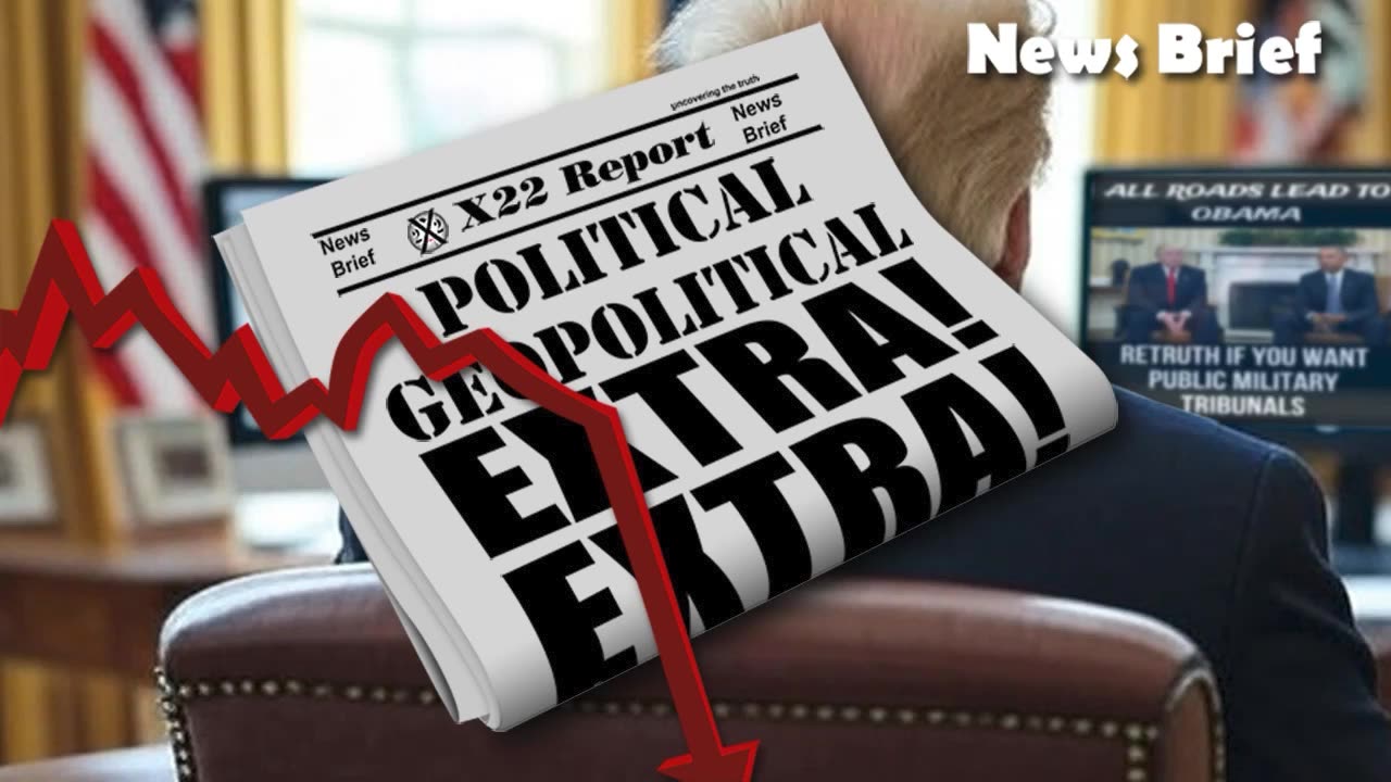 X22 Report: Trump Is Exposing The [DS] System .......