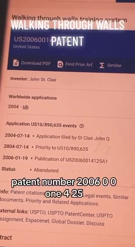 This technology let walk through the wall