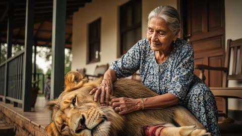 Retired Ranger Rescues Dying Lion