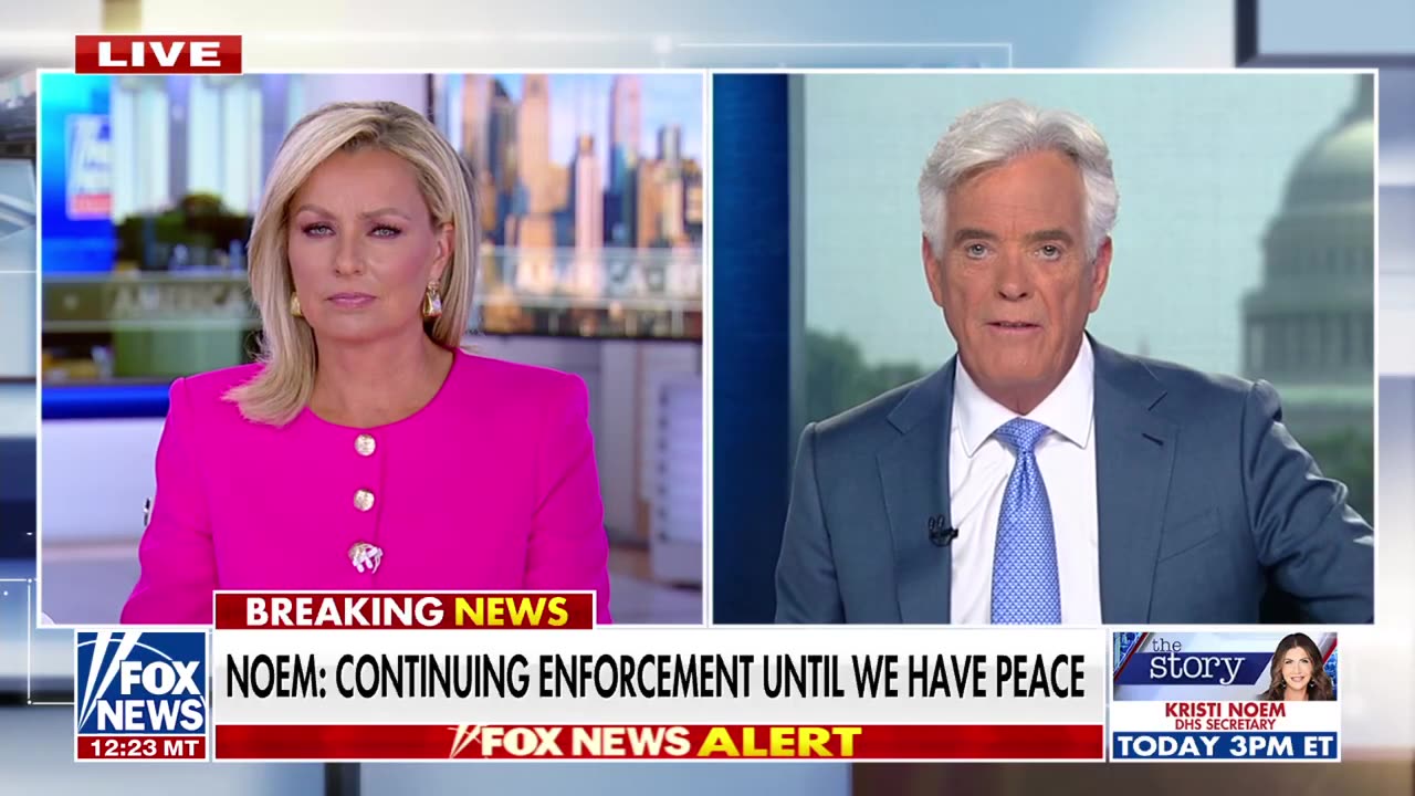 BREAKING: Senator hauled away from Noem's press conference after fiery confrontation