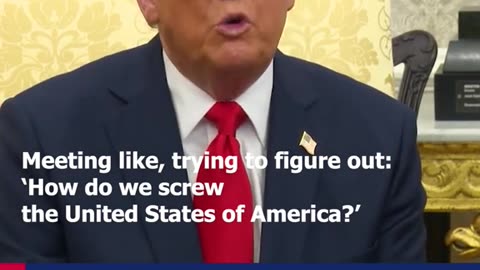 What did President Trump say after China met Vietnam?