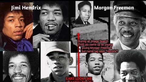 Jimi Hendrix is Morgan Freeman