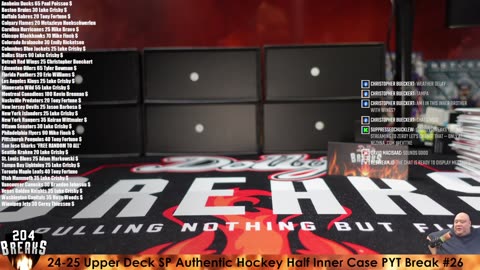 24-25 Upper Deck SP Authentic Hockey Half Inner Case PYT Break #26 [Sept 4, 2025]