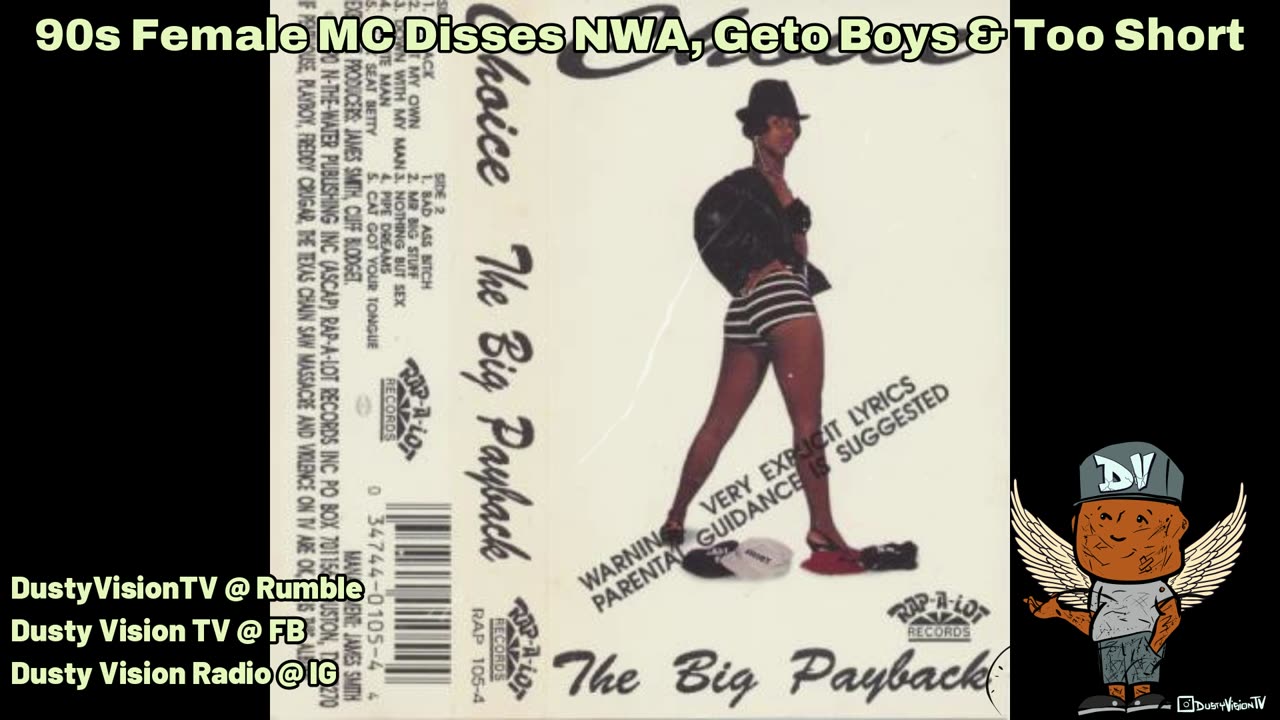 FEMALE RAPPER DISSES EAZY E, TOO SHORT & GETO BOYS