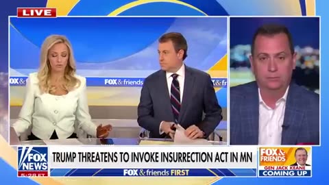 Trump weighs Insurrection Act as Homan issues URGENT warning on anti-ICE rhetoric