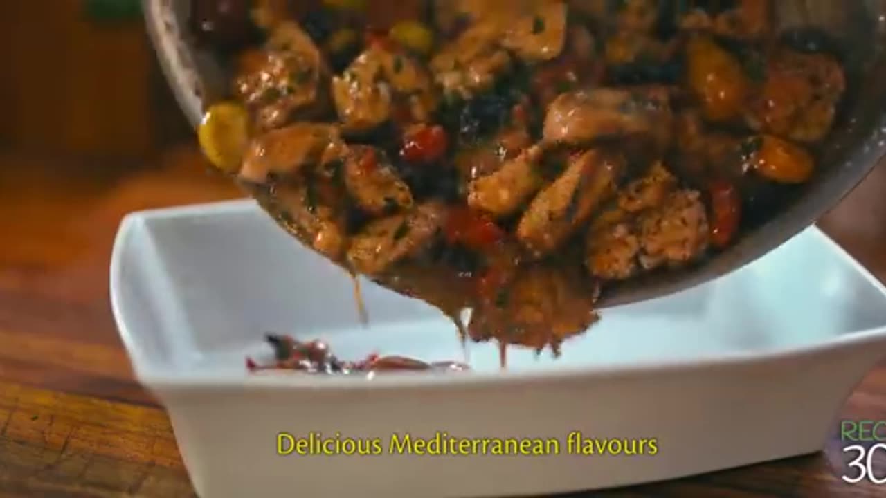 Healthy Mediterranean chicken recipe