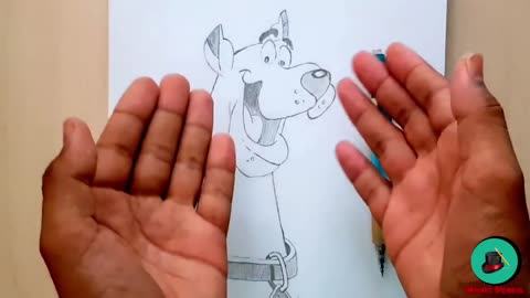 how to draw scooby doo step by step easy