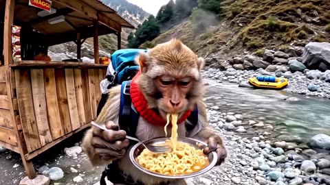 Taking monkey 🐒🐵