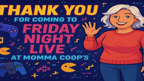 COME PLAY AT MOMMA COOP'S GAME NIGHT