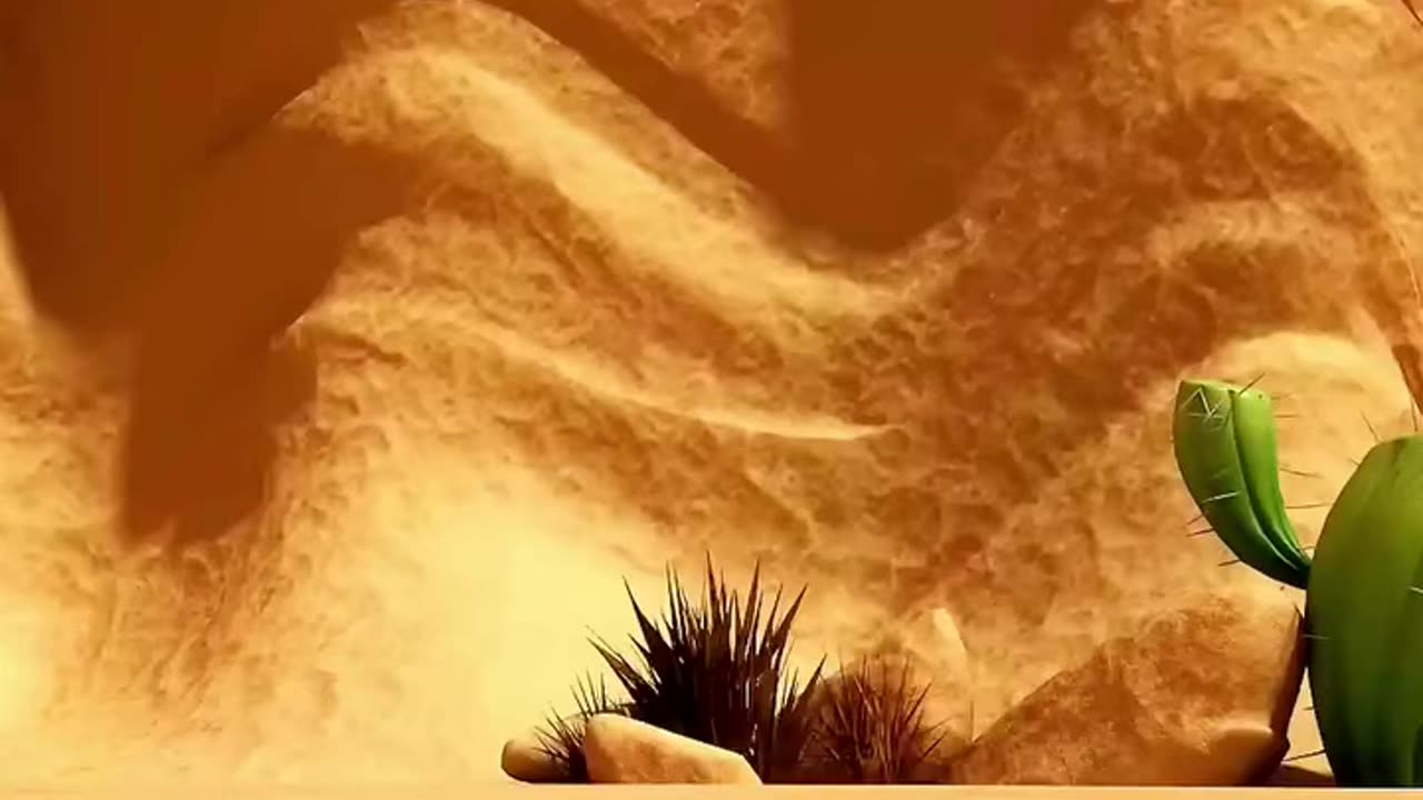 Funny cartoon video