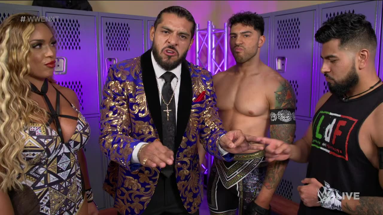 Santos Escobar’s message to Tony D’Angelo has been received: WWE NXT, April 26, 2022 @wwefree
