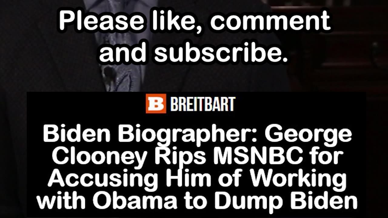 George Clooney Rips MSNBC for Accusing Him of Working with Obama to Dump Biden: Report