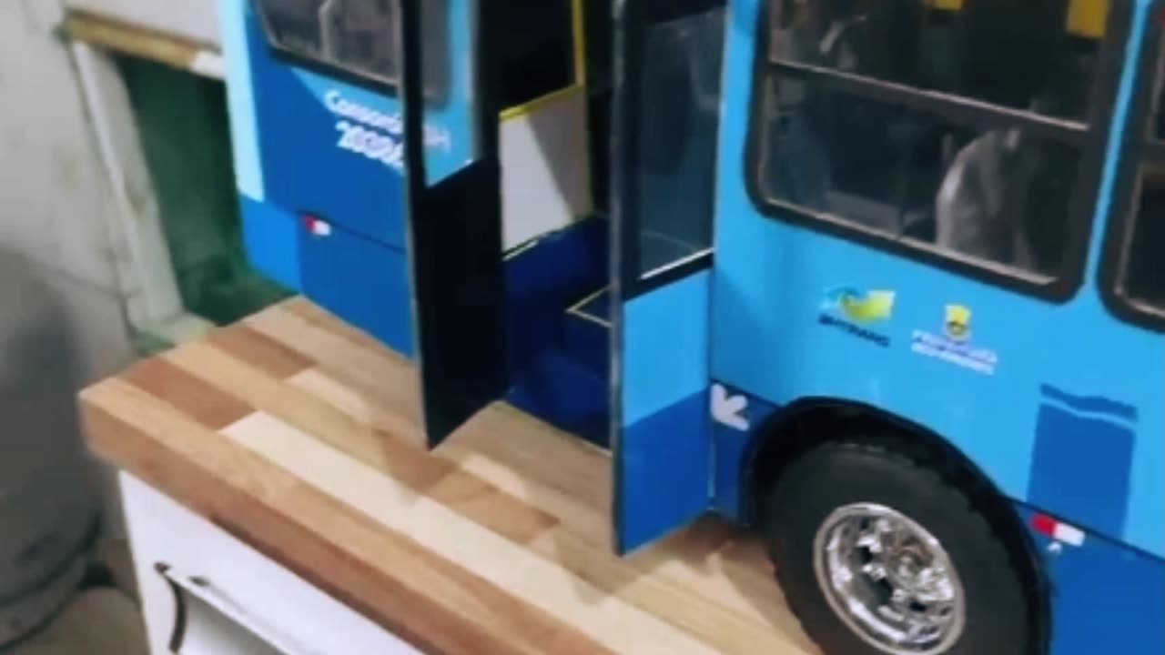 Onibus em miniatura - Artesanato