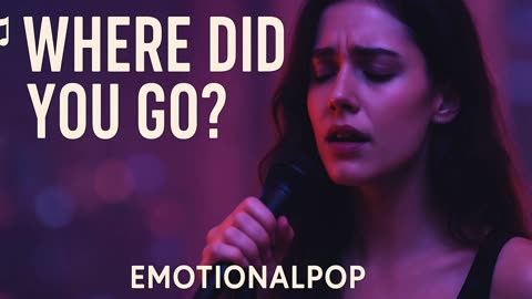🎵 Where Did You Go , Emotional Pop