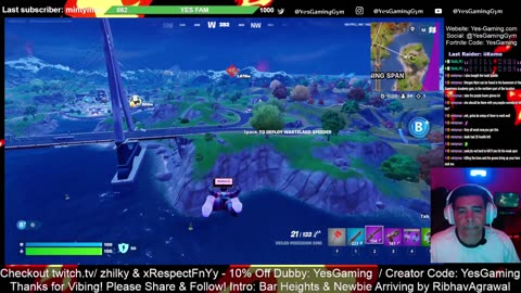 Happy Saturday Vibes on Fortnite Daily Show with Host DjS Oh YES! Gaming in Fishers