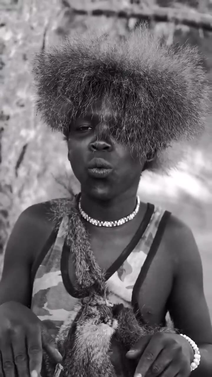 The Hadzabe language, spoken by one of East Africas last hunter-gatherer tribes