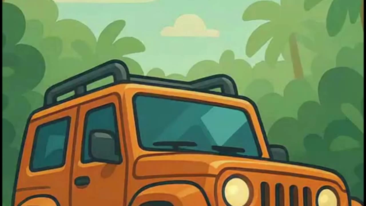 🚙🌴 A drone takes off from an off-road truck in the heart of the jungle!