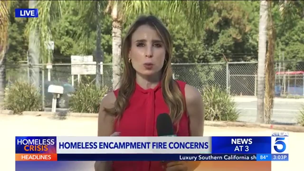 Encino residents worried about increasing encampment fires