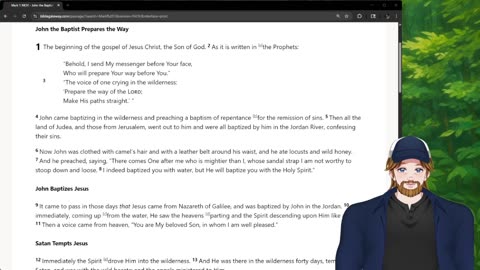 Forest and Fields Daily reading: Mark 1:1-22