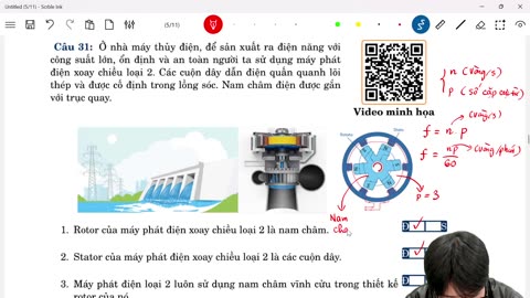 Buổi 15 - Chữa sách 45 mô hình - Máy phát điện xoay chiều