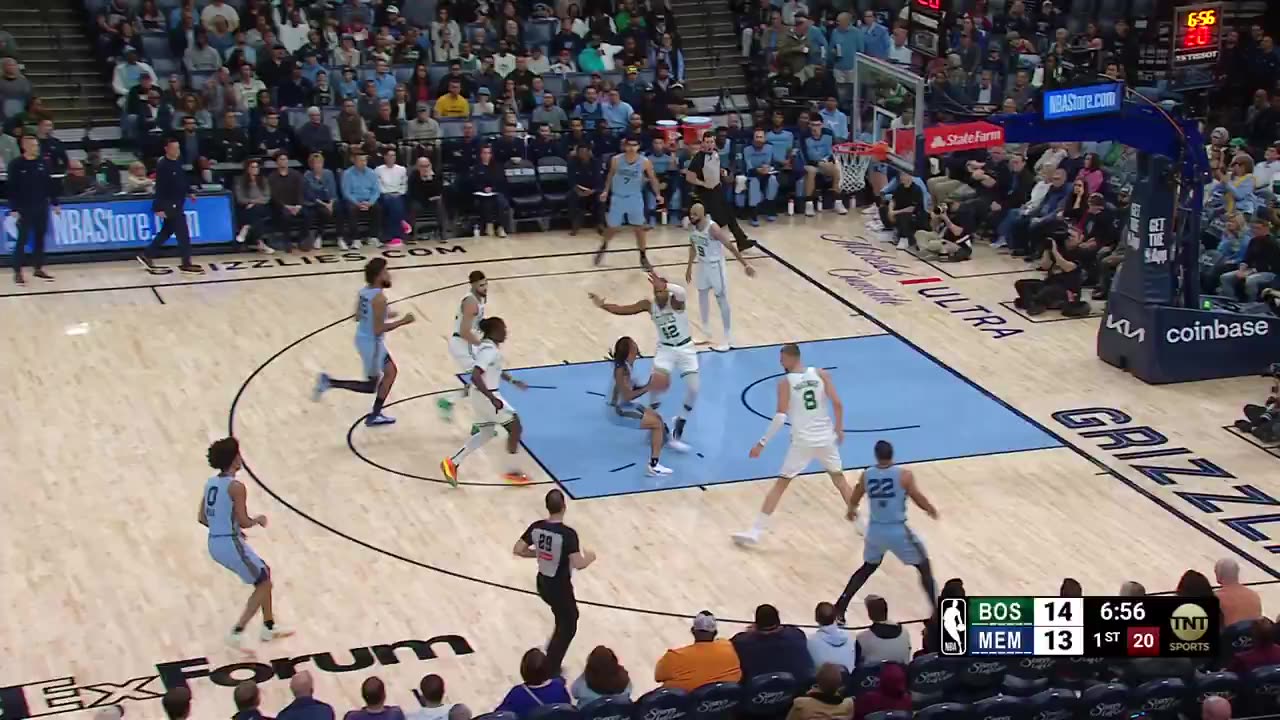 NBA - Ja takes it coast-to-coast... and hits a little dance 🕺