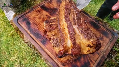 Beef Short Ribs cooked for hours🔥🔥 ASMR style! Relaxing cooking in the nature