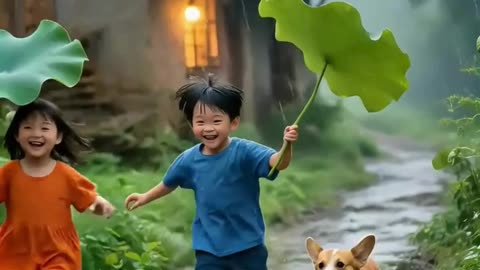 💋 Good Morning, Enjoying Rain
