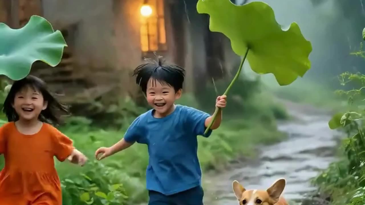 💋 Good Morning, Enjoying Rain