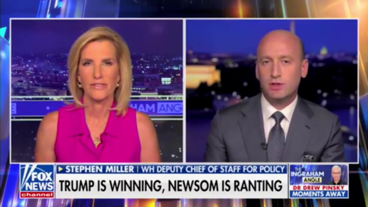 Stephen Miller just came in from the TOP ROPE