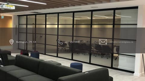 Emerald Glass – Shop for Premium Glass Partition Walls in Toronto!