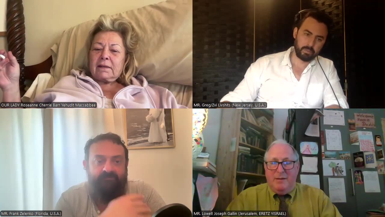 R&B Annual Seminar: OUR LADY Roseanne Cherrie Barr Lag B'Omer 5785 (2024-2025) Address to Humanity (Thursday, May 15th, 2025). Program Co-ChairMEN: Mssrs. Greg/Zvi Livshits, Jake [Jacob/Israel] Pentland, Frank Zelenko (U.S.A.)