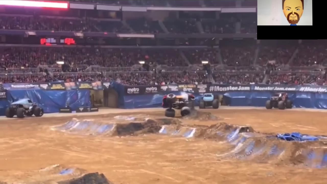 Monster Jam Max-D Fire Compilation (REACTION)