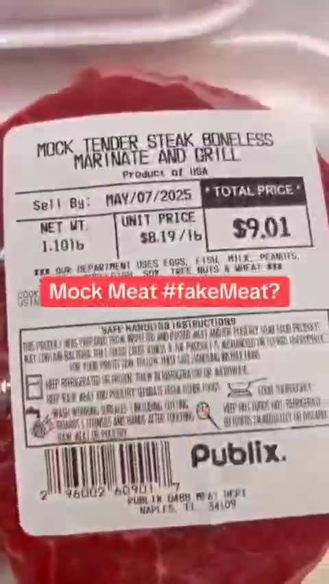 Imitation meat and steaks grown in Bill Gates' labs