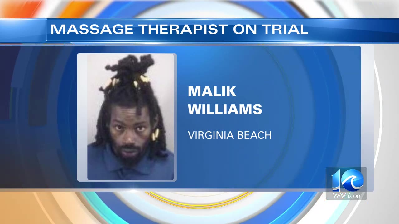 Trial continues to local black message therapist accused of sexual assault