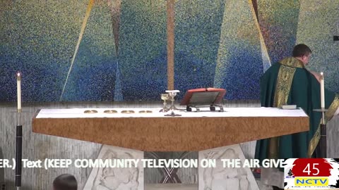 NCTV45 CATHOLIC MASS HOLY SPIRIT PARISH (ST VITUS) 4 PM SAT JULY 19 2025