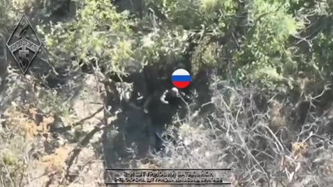 Soldiers of the 2nd battalion of the 5th OSH Brigade during the assault destroyed