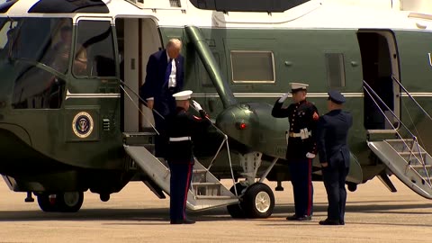 Trump departs for Middle East trip that starts in Saudi Arabia