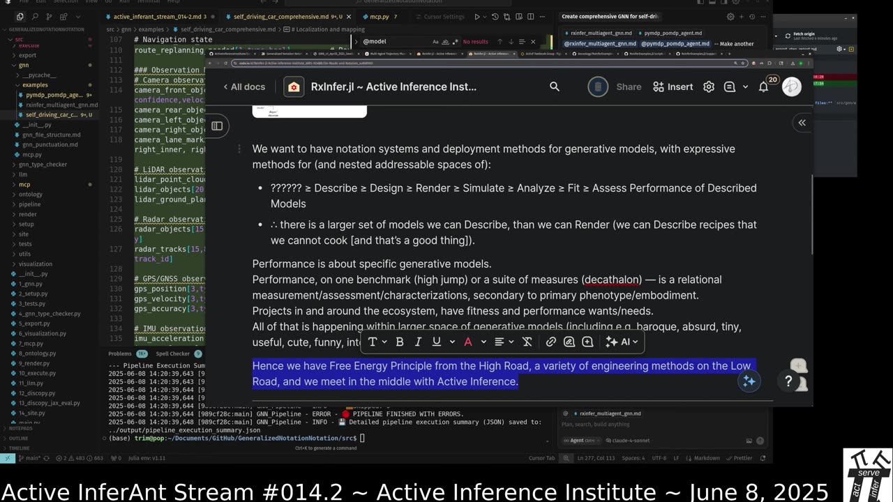 Active InferAnt Stream 014.2 ~ Generalized Notation Notation for Generative Model Supply Chains