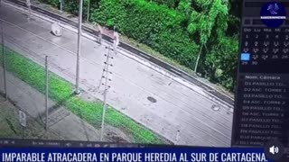 Atraco en Parque Heredia