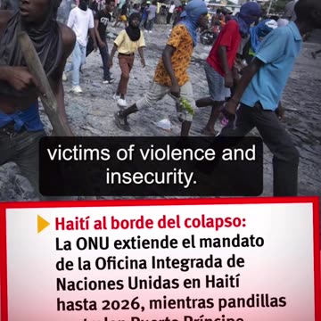 Haití está al borde del colapso por el control de las pandillas
