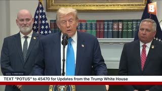 LIVE: President Trump Signs Congressional Bill...